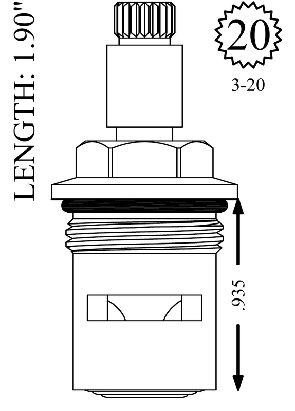 LF456881 Replacement Ceramic Disc Unit