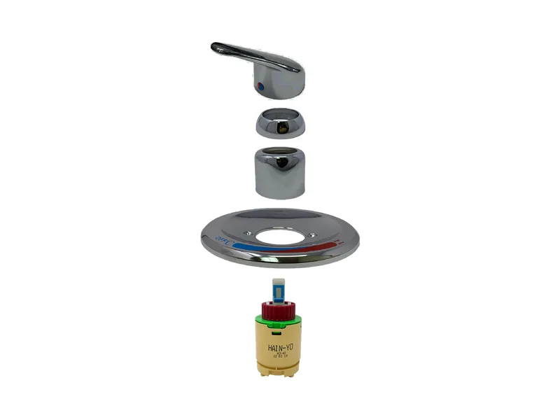 Single Valve Rebuild Kit for Huntington Brass, Lever Handles with CC19023-OS Cartridge