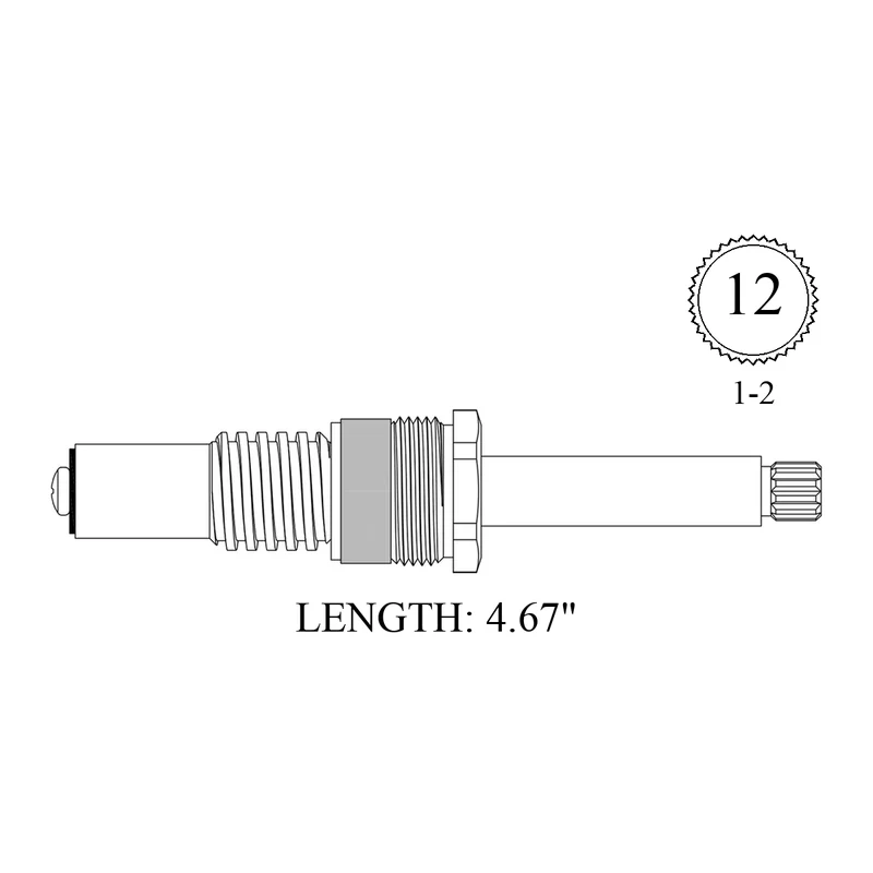 Crane 408211 Replacement Stem Unit