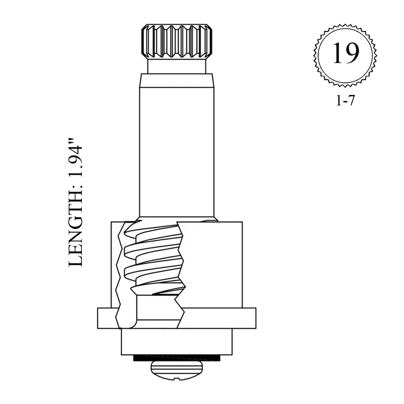 Kohler 34070 Replacement Stem Unit