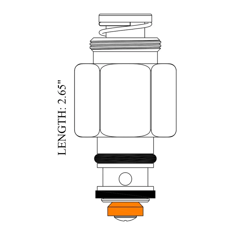 Willoughby 600276 Replacement Stem Unit