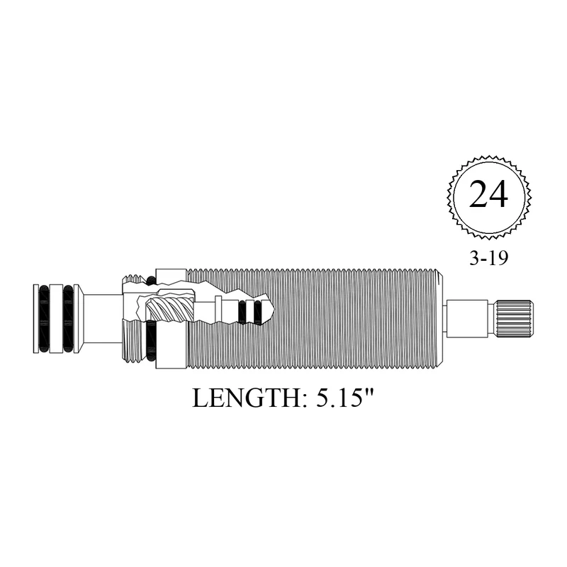 Jaclo 432431 Replacement Non-Rising Unit