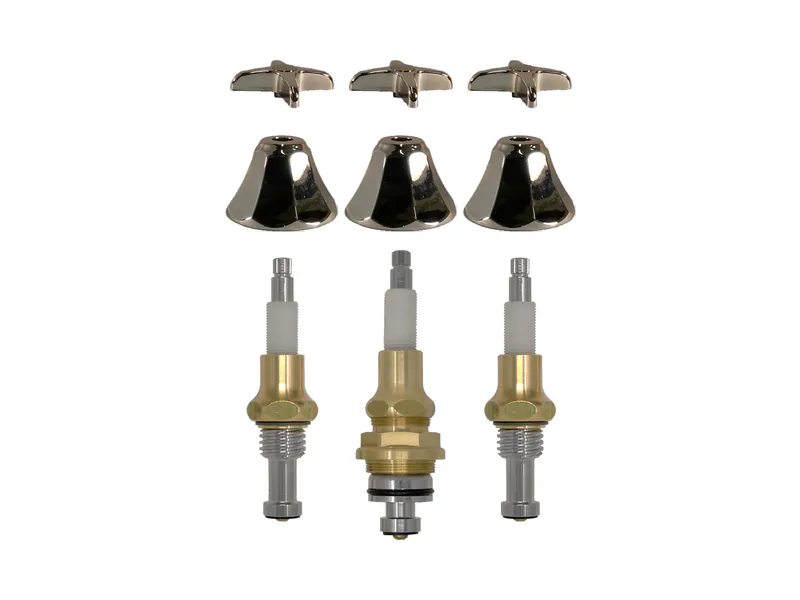 3-Valve Rebuild Kit for Pubco, Cross Handles