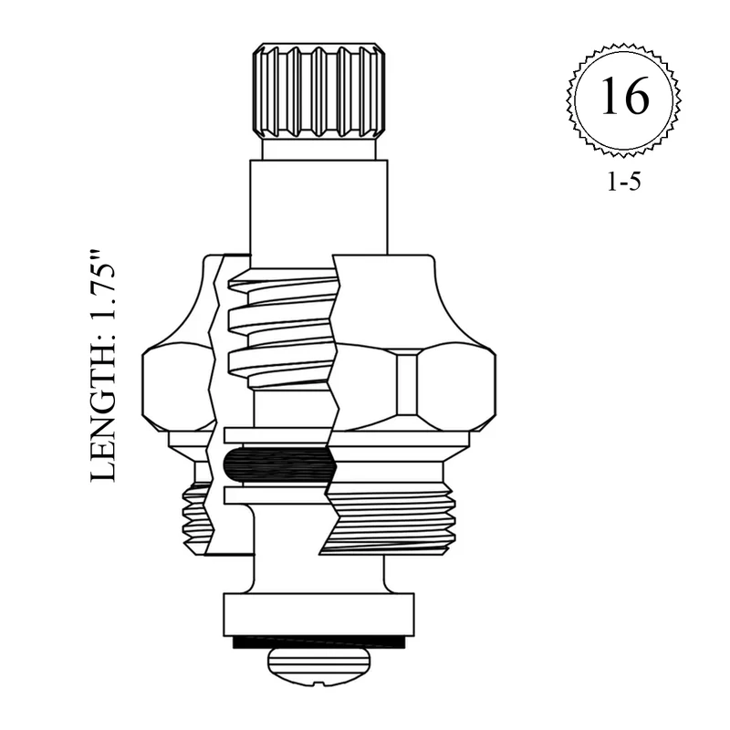 Sterling Faucet A8114 Replacement Stem Unit