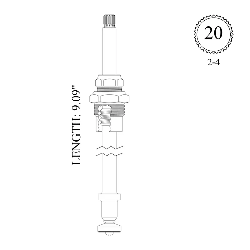 Speakman 428341 Replacement Stem Unit