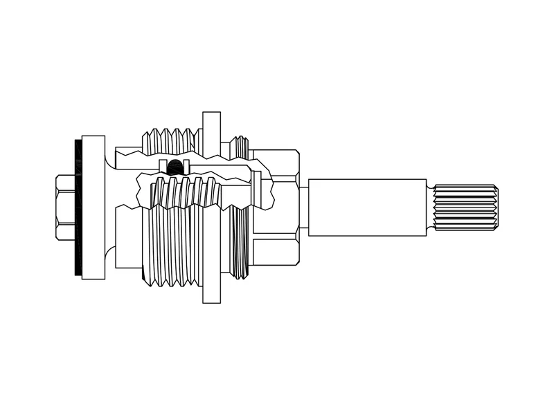 Dornbracht 03.90.03.041.00.90 Replacement Non-Rising Unit