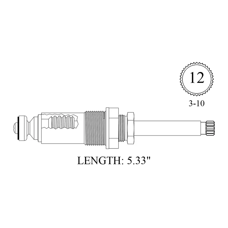 Crane FB1341 Replacement Stem Unit