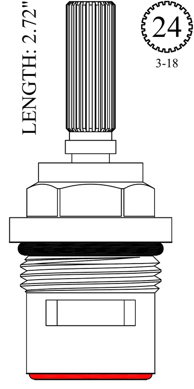 401591 Replacement Ceramic Disc Unit