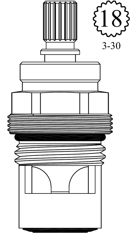 LF459171 Replacement Ceramic Disc Unit