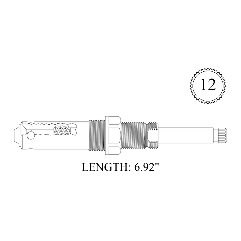 Crane 439661 Replacement Diverter Stem