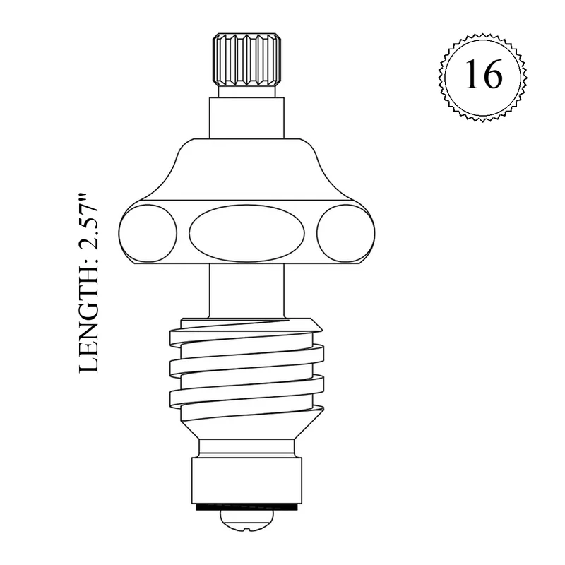 Mueller 401401 Replacement Stem Unit