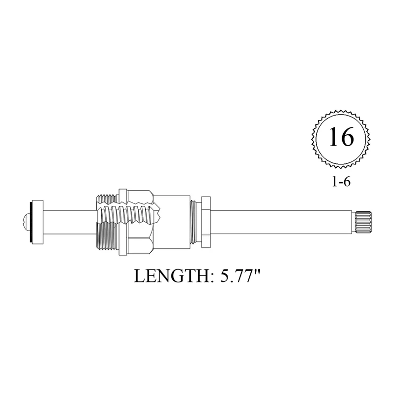 Glacier Bay 424701 Replacement Stem Unit