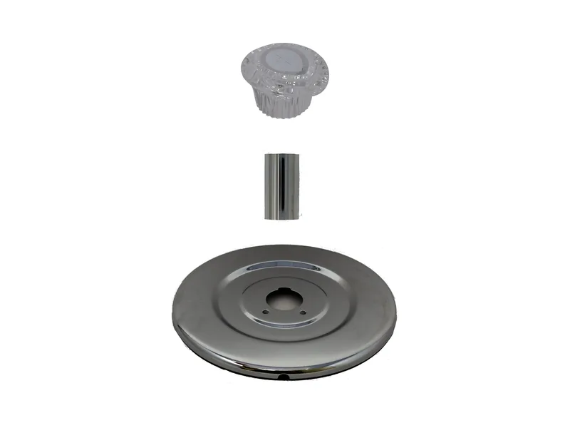 Trim Kit for Moen, Acrylic Handles (MO101-TRIM-BN)