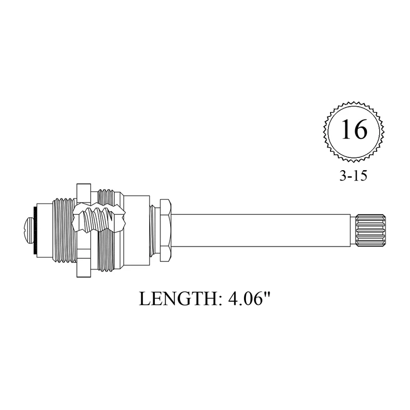 Eljer 404211 Replacement Stem Unit