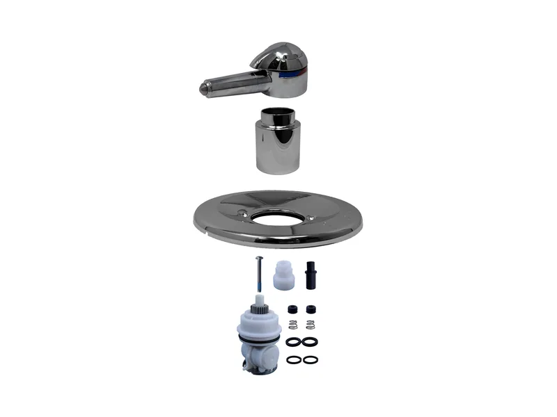 Single Valve Rebuild Kit for Delta, Lever Handles with DE10481 Cartridge