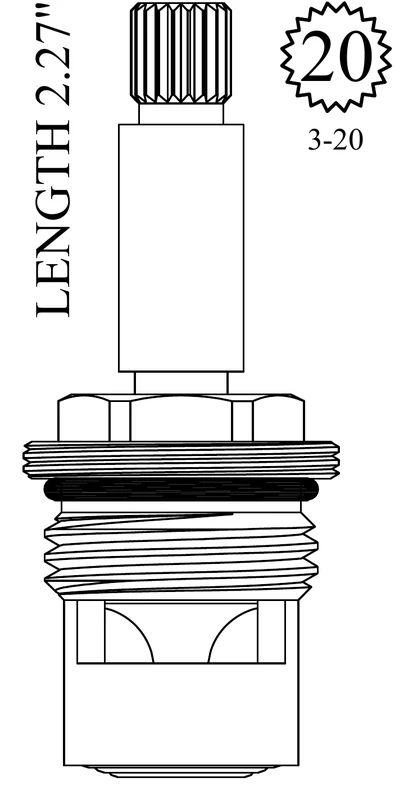 LF462281 Replacement Ceramic Disc Unit