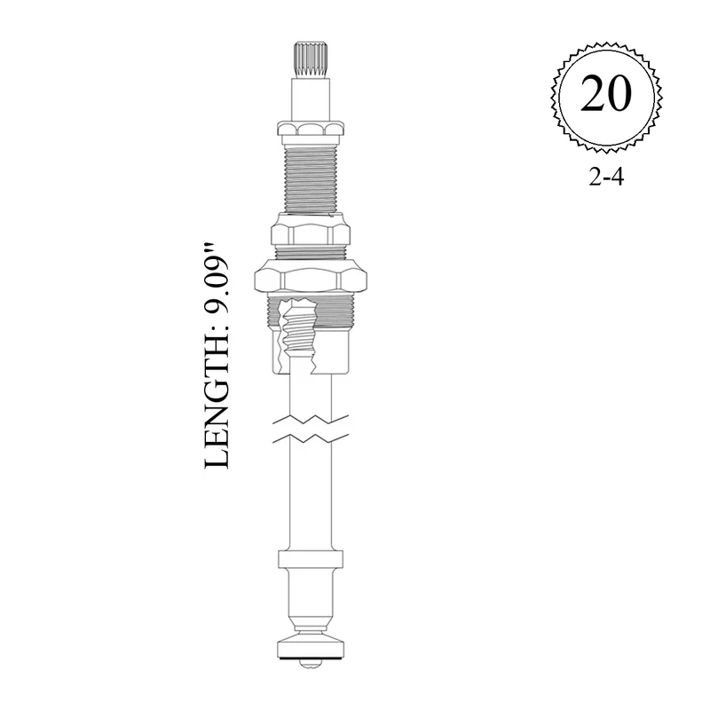 Speakman 428421 Replacement Stem Unit