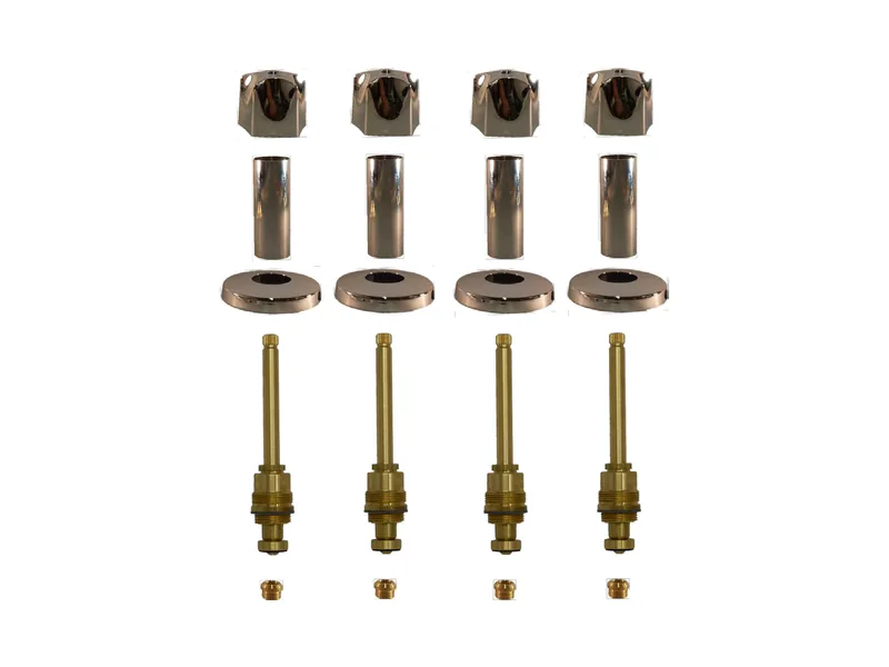 4-Valve Rebuild Kit for Savoy, Knob Handles