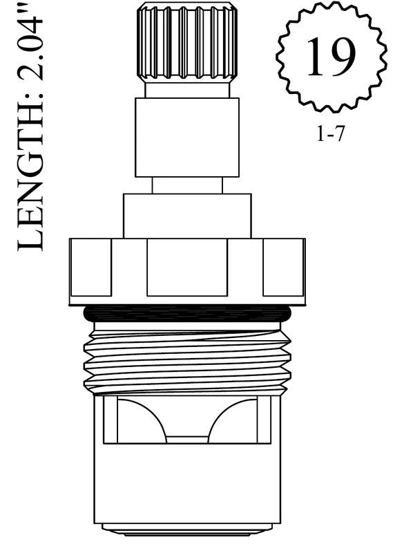 LF461501 Replacement Ceramic Disc Unit