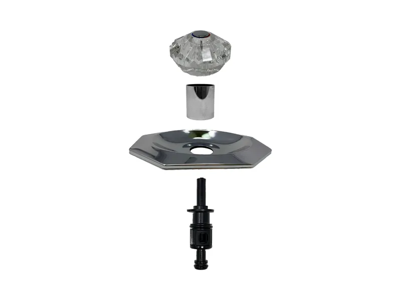Single Valve Rebuild Kit for Pfister, Acrylic Handles with PP11691 Cartridge