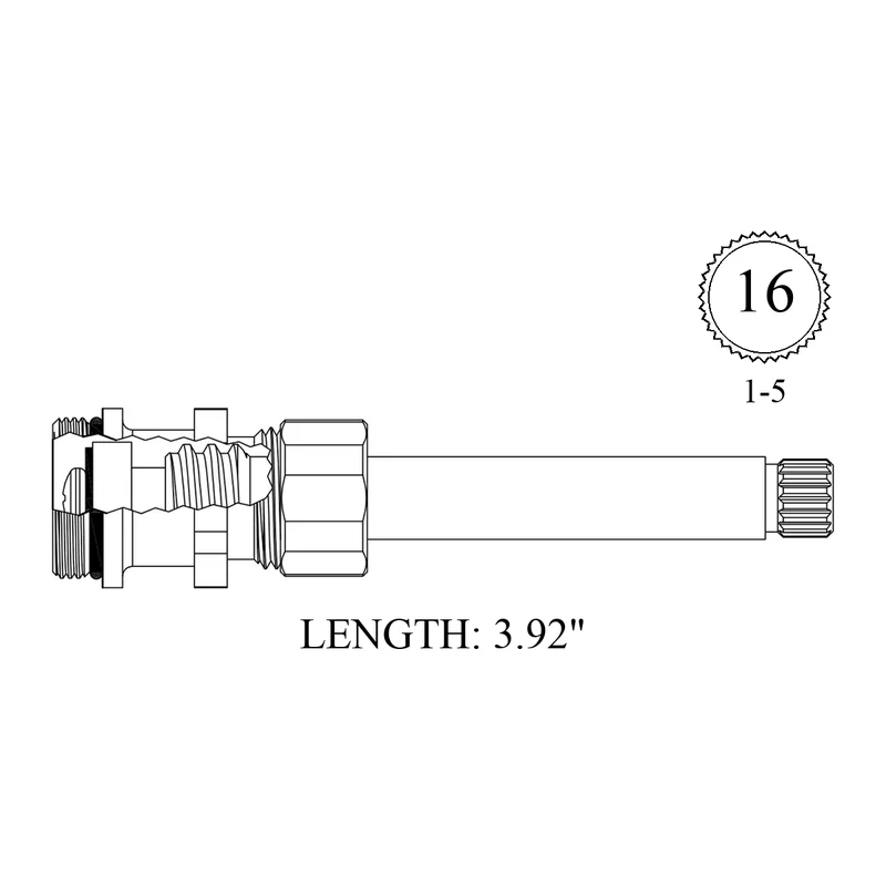 Sterling Faucet A1656 Replacement Stem Unit