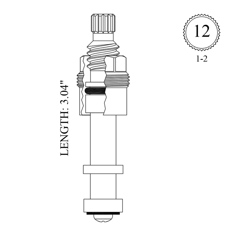 Pfister 910-222 Replacement Stem Unit