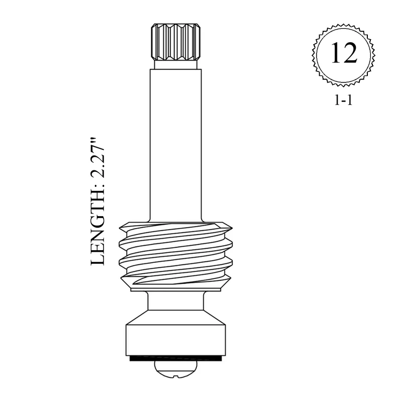 Crane LF261151 Replacement Stem Only
