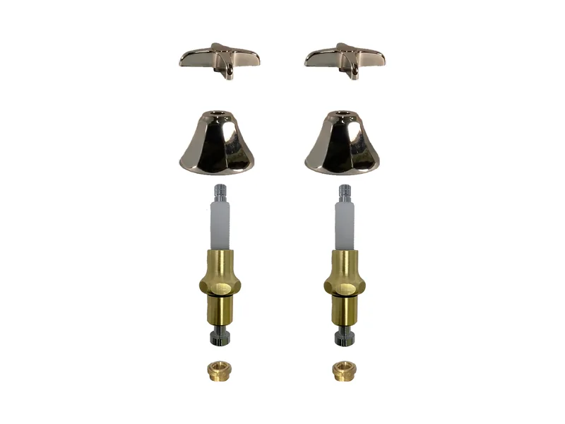 2-Valve Rebuild Kit for Mueller, Cross Handles with 414751 Stems