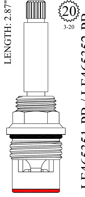 LF465351 Replacement Ceramic Disc Unit