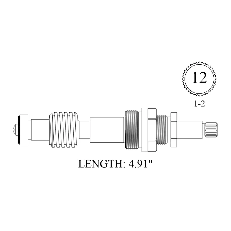 Briggs 411951 Replacement Stem Unit