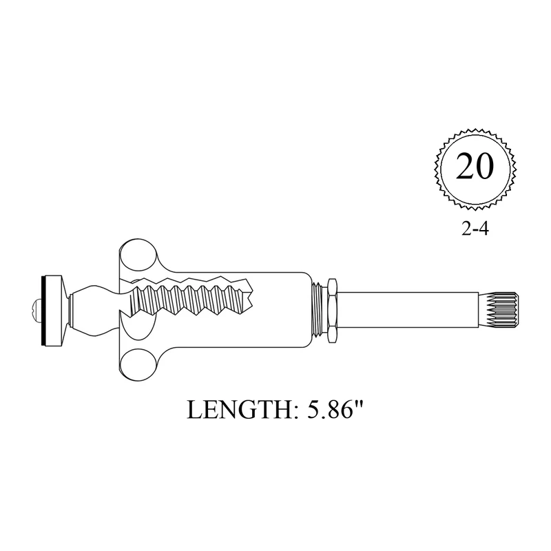 Speakman G03-0126 Replacement Stem Unit