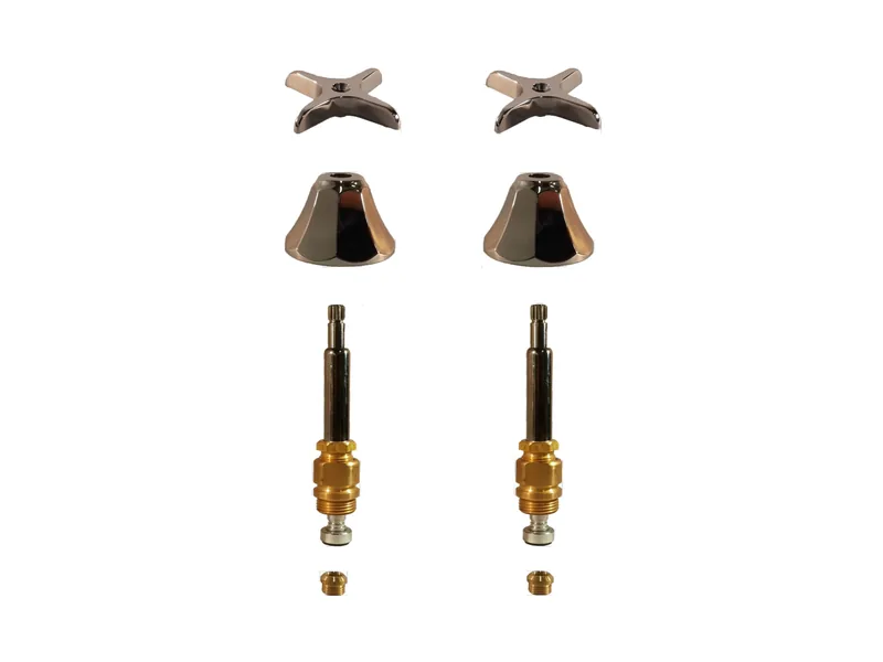 2-Valve Rebuild Kit for Savoy, Cross Handles