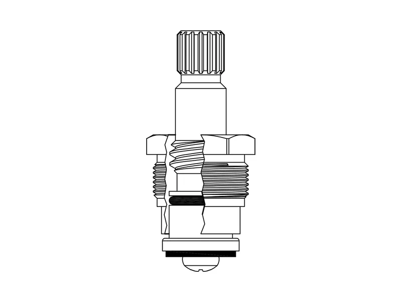 Milwaukee Faucets 5012 Replacement Stem Unit