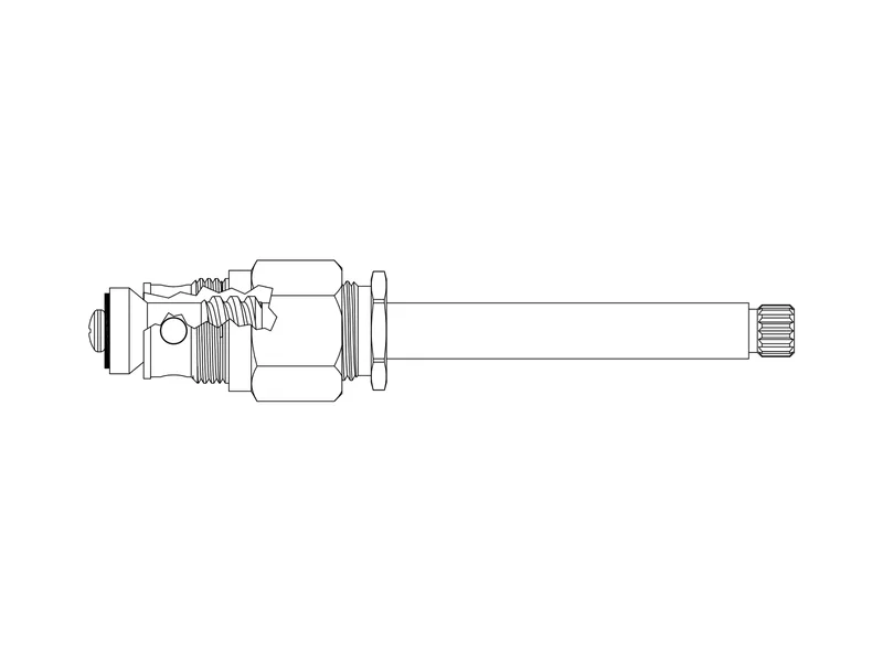 Central Brass K-3-DT LESS SEAT Replacement Diverter Stem