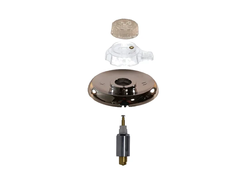 Single Valve Rebuild Kit for Mixet, Acrylic Handles with MX21348-B Cartridge (MX201)