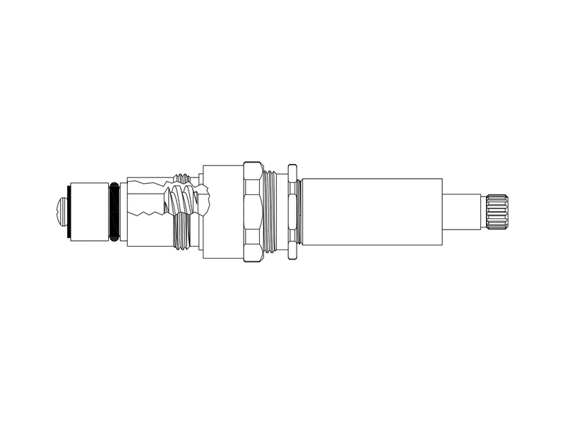 Wolverine Brass 407901 Replacement Stem Unit