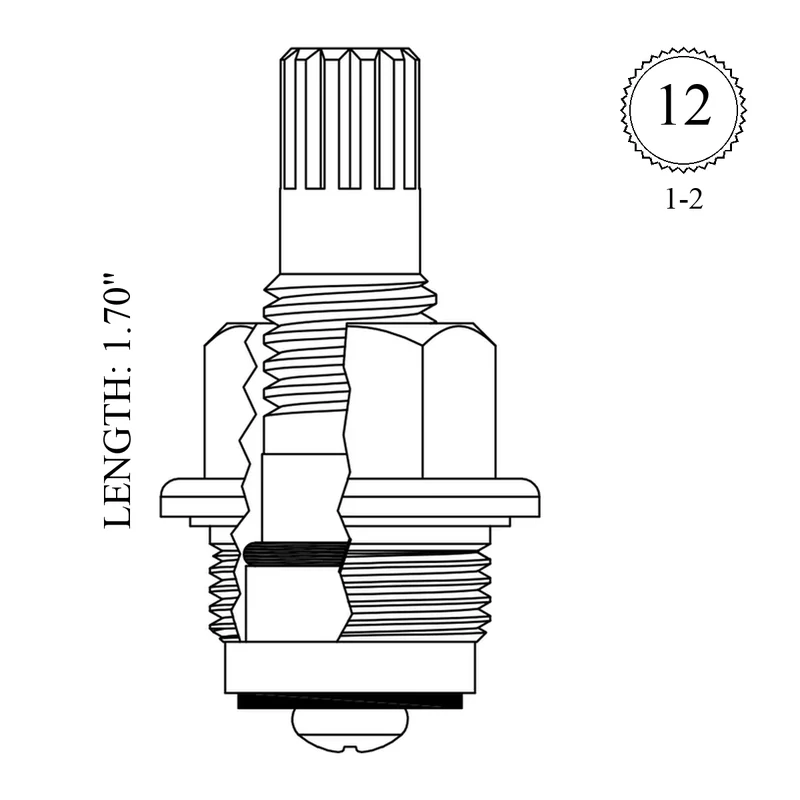 Urrea LF453401 Replacement Stem Unit
