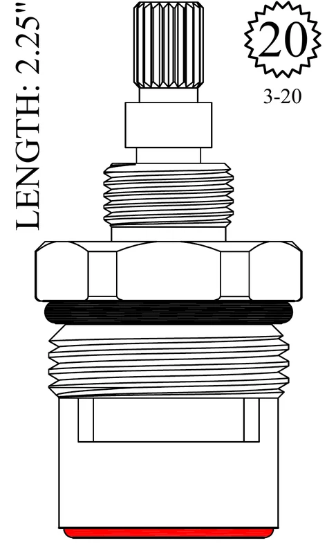 401441 Replacement Ceramic Disc Unit