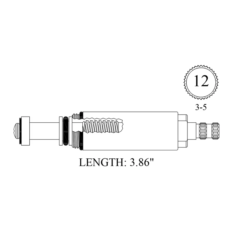 Wolverine Brass 403541 Replacement Stem Unit