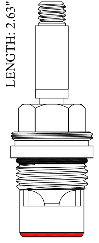 Newport Brass LF464521 Replacement Ceramic Disc Unit