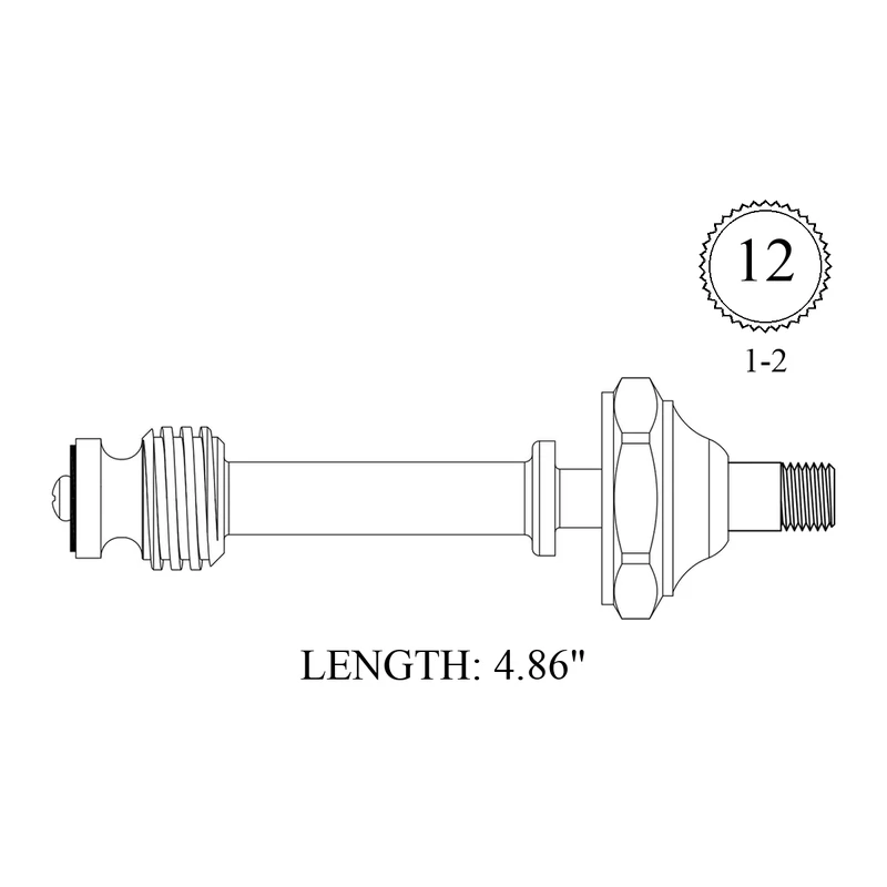 Briggs 409551 Replacement Stem Unit