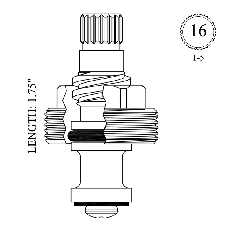Sterling Faucet A8125 Replacement Stem Unit