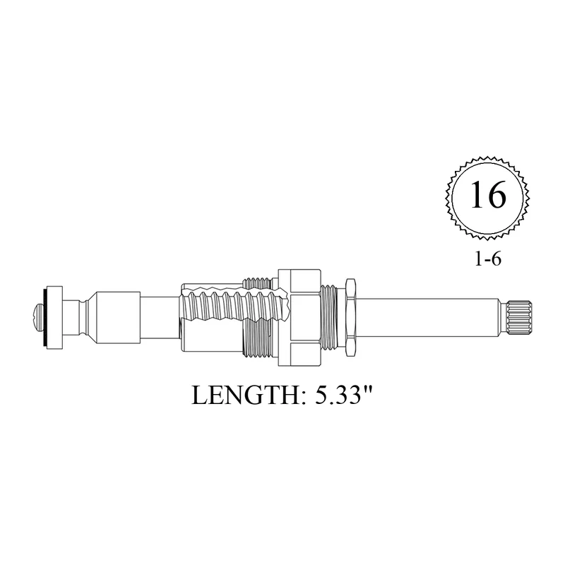 Central Brass LF480171 Replacement Stem Unit