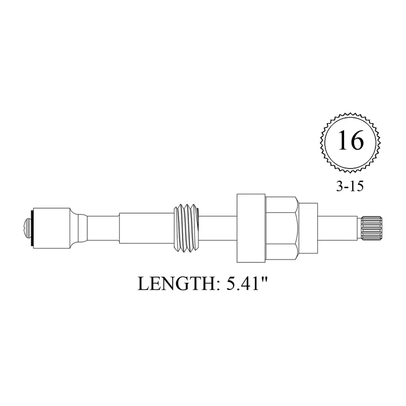 Milwaukee Faucets 419401 Replacement Stem Unit