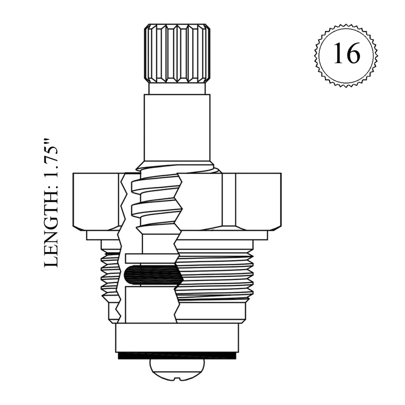 Gerber 98-684 Replacement Stem Unit