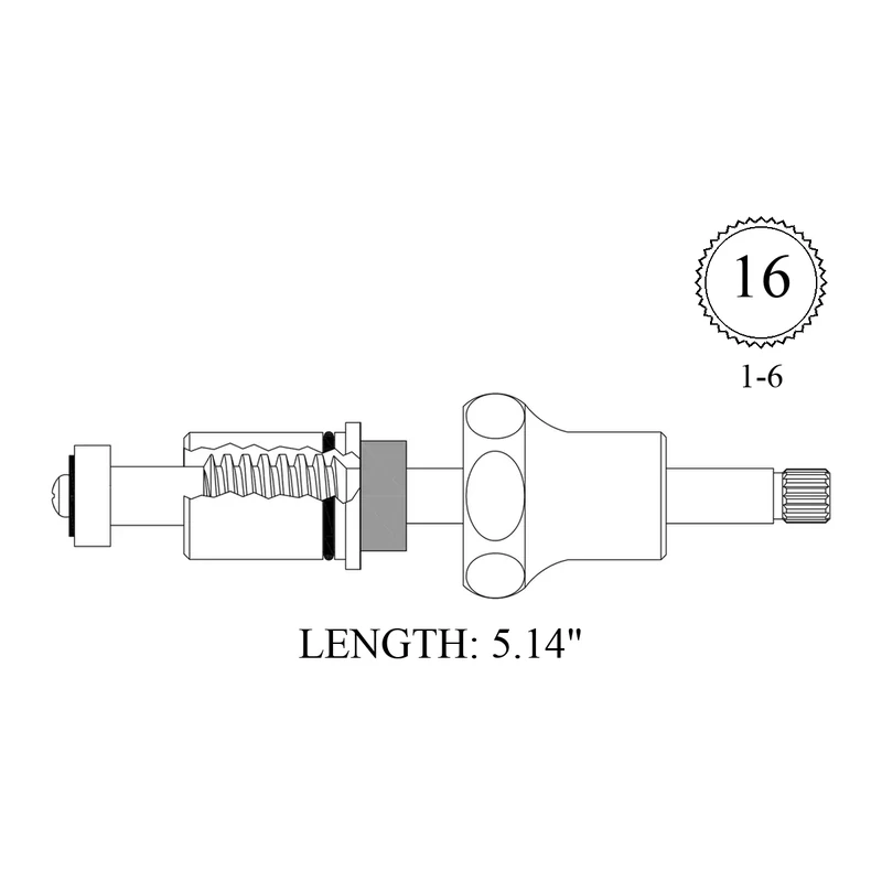 Mueller 414701 Replacement Stem Unit