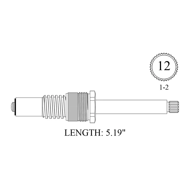 Crane 419711 Replacement Stem Unit