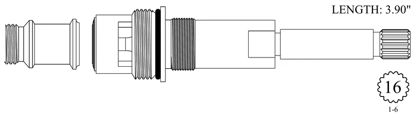 American Standard 403481 Replacement Ceramic Disc Unit