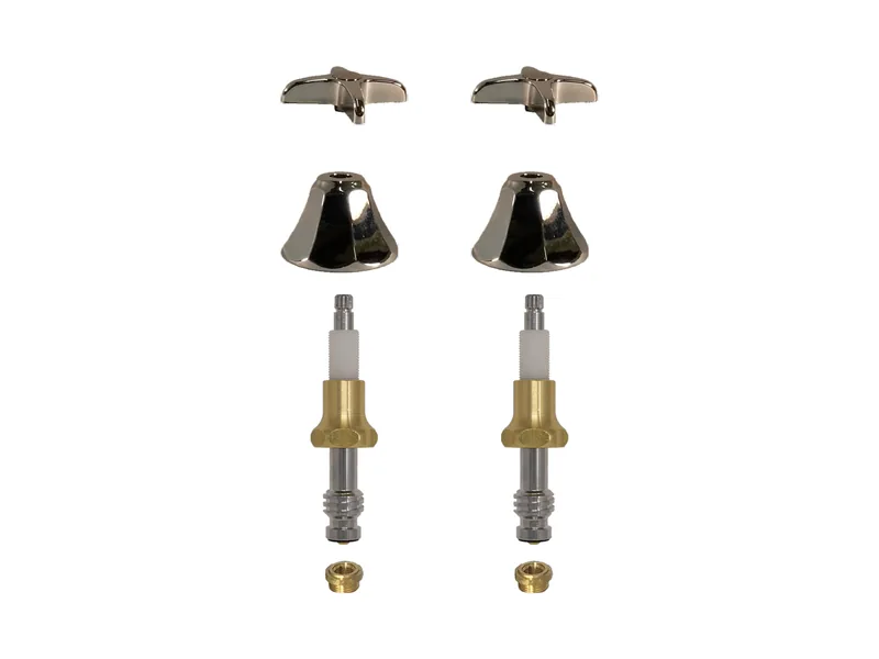 2-Valve Rebuild Kit for Mueller, Cross Handles with 414851 Stems