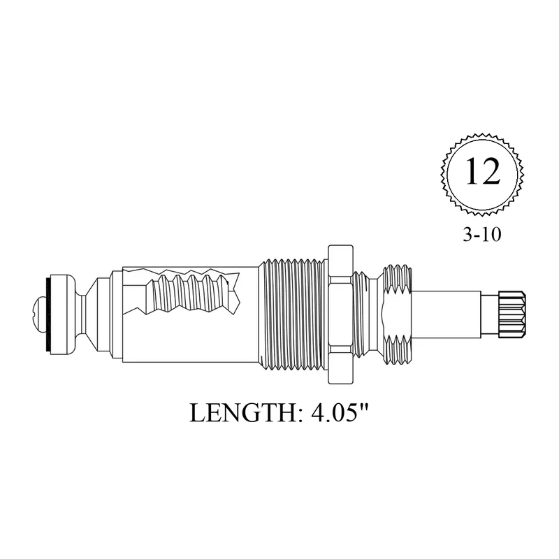 Crane LF470211 Replacement Stem Unit